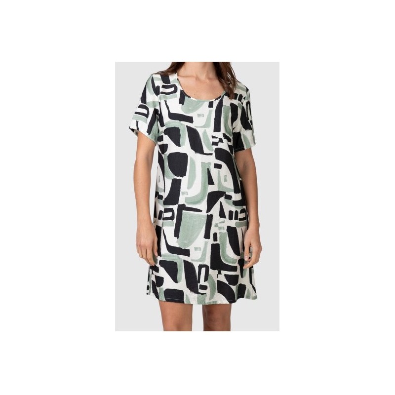 Robe Plage Viscose Polyamide