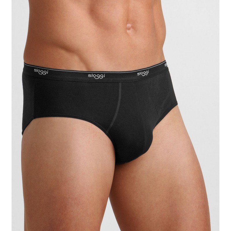 Slip Basic Midi Noir