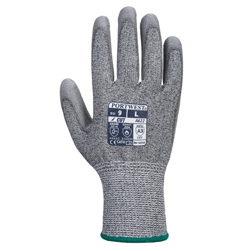 Gant paume PU coupure C