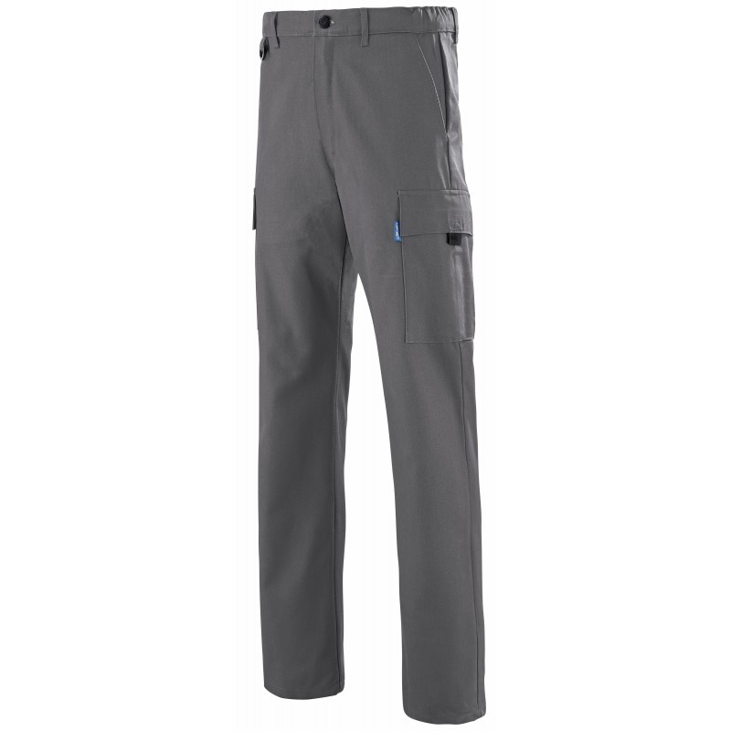 Pantalon de travail Coton/Polyester Gris