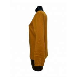 T-shirt Coton Moutarde
