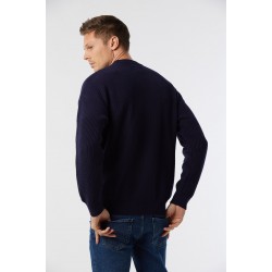 Pull Coton Marine