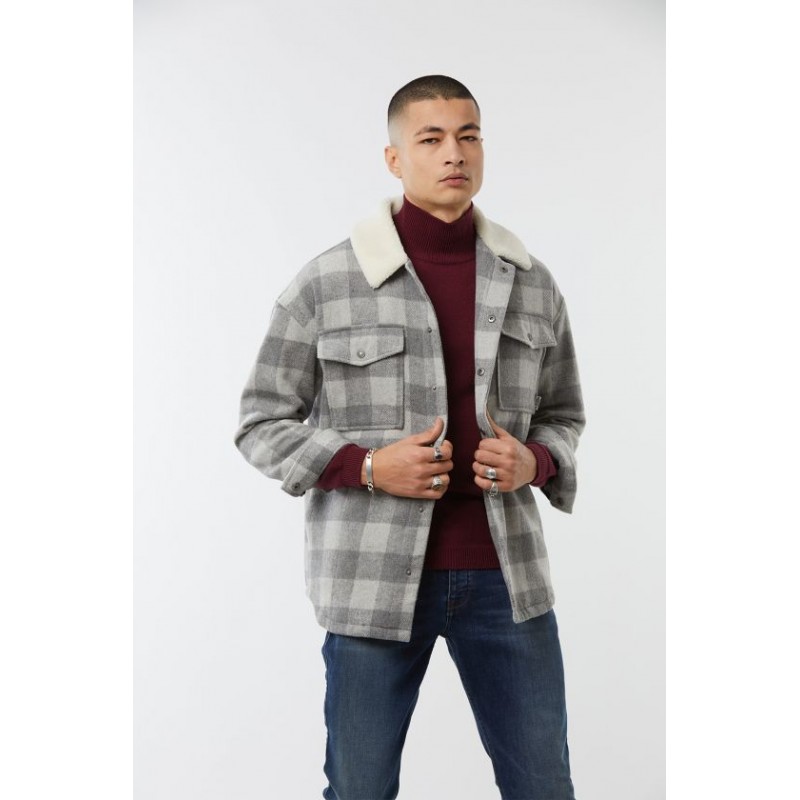 Surchemise Gris Chiné