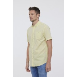 Chemisette Coton Lin Jaune
