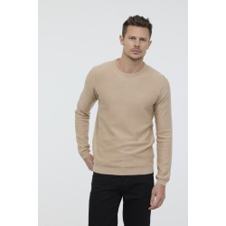 Pull Coton Bio Beige