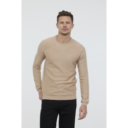 Pull Coton Bio Beige