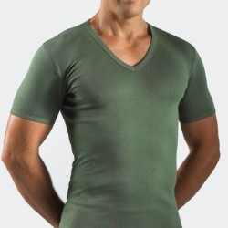 Maillot de Corps Col V Coton