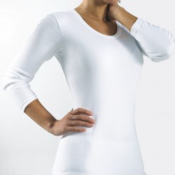Chemise ML Coton Blanc