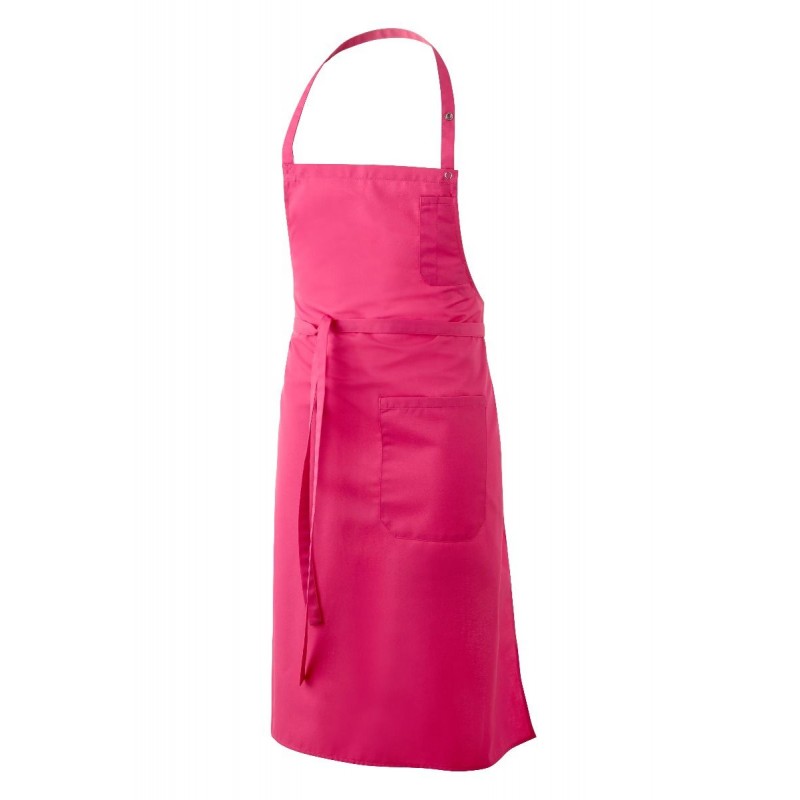 Tablier bavette Fuchsia