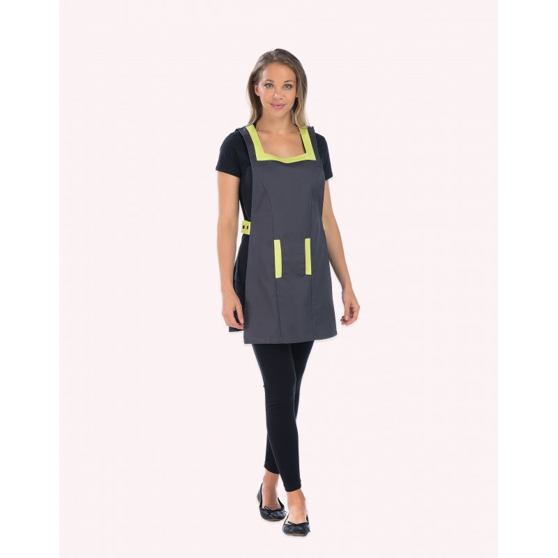 Blouse Chasuble Anthracite/Anis