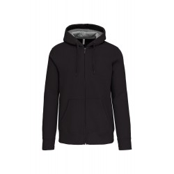 Gilet Capuche Coton Polyester