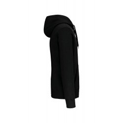 Gilet Capuche Coton Polyester