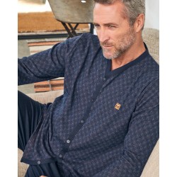 Pyjama Ouvert Coton Polyester
