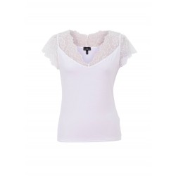 T-shirt Viscose Blanc