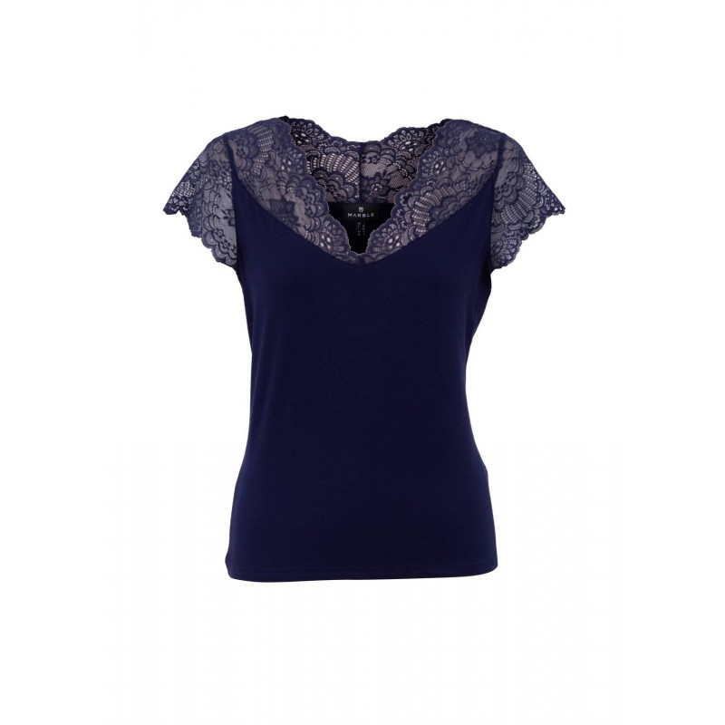 T-shirt Viscose Marine