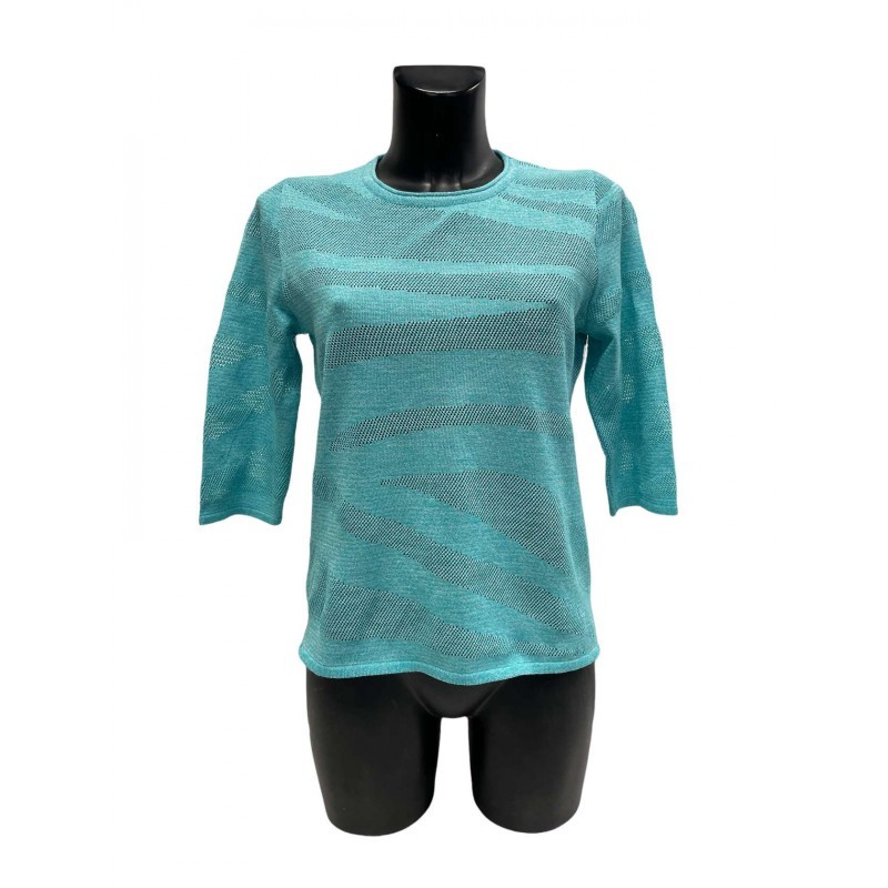 Pull Coton Acrylique Lagon