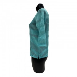 Pull Coton Acrylique Lagon