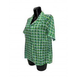 Chemisier Coton Organique Vert