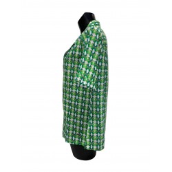 Chemisier Coton Organique Vert