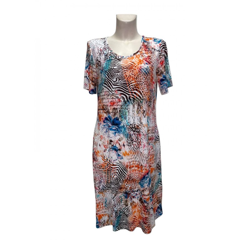 Robe Fluide Viscose Elasthanne