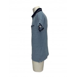 Polo Coton Bleu
