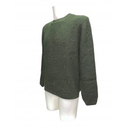 Pull Col Rond Acrylique Laine