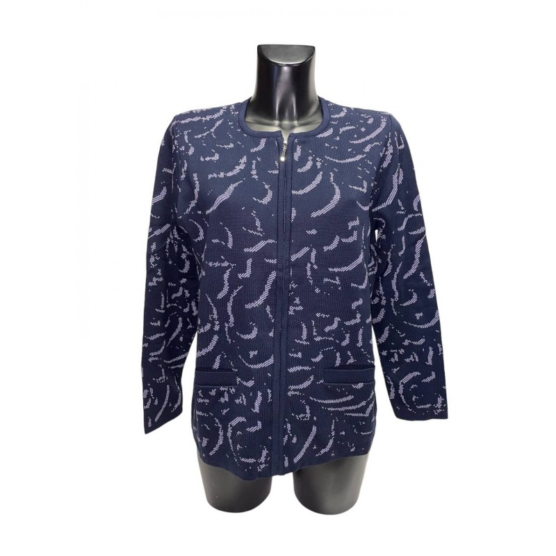 Cardigan Acrylique Marine