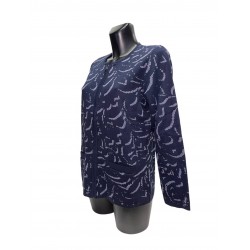 Cardigan Acrylique Marine