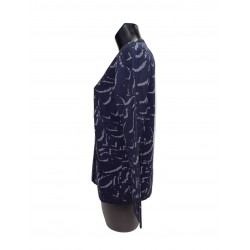 Cardigan Acrylique Marine