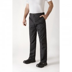 Pantalon de cuisine Noir