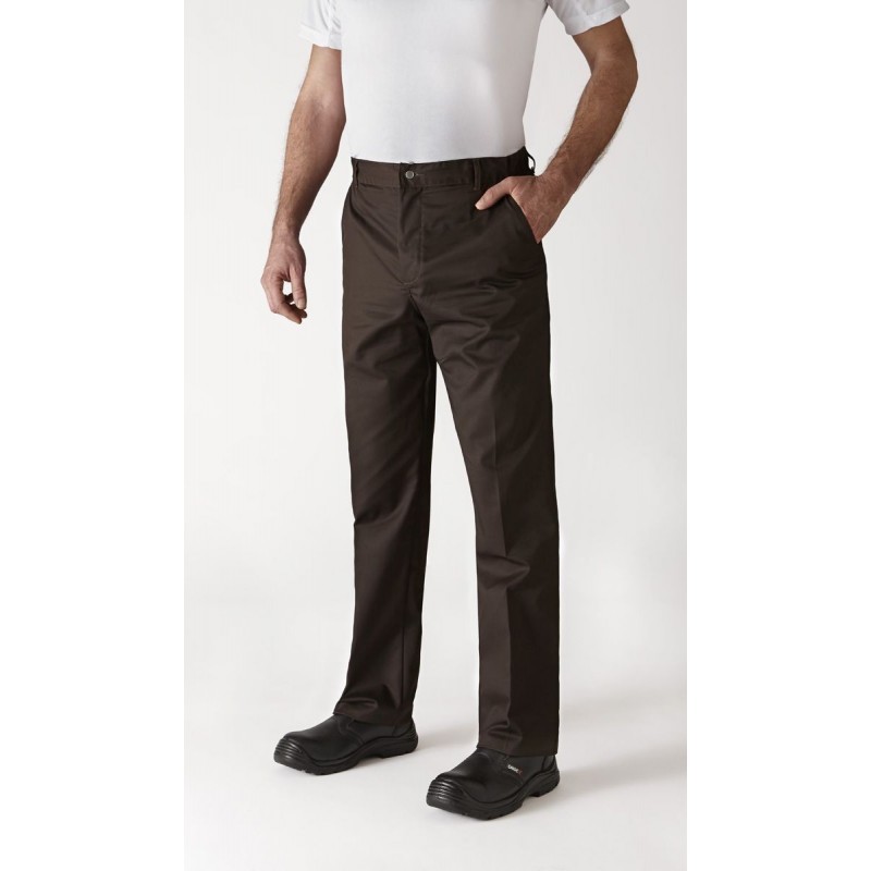 Pantalon de cuisine Marron