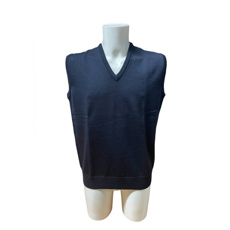 Pull SM Laine Polyacrylique Marine