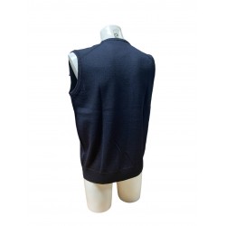Pull SM Laine Polyacrylique Marine