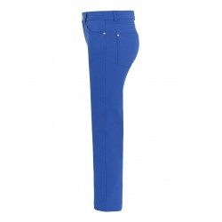 Pantalon Bleu Roi Coton Polyester