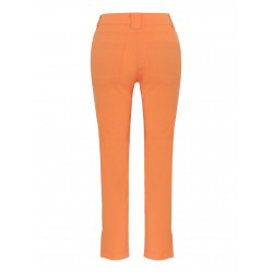 Pantacourt Coton Polyamide Orange