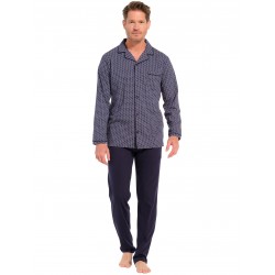 Pyjama Coton Ouvert